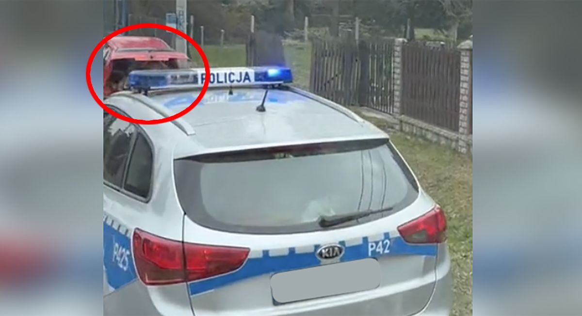 Fiat Cinquecento policja