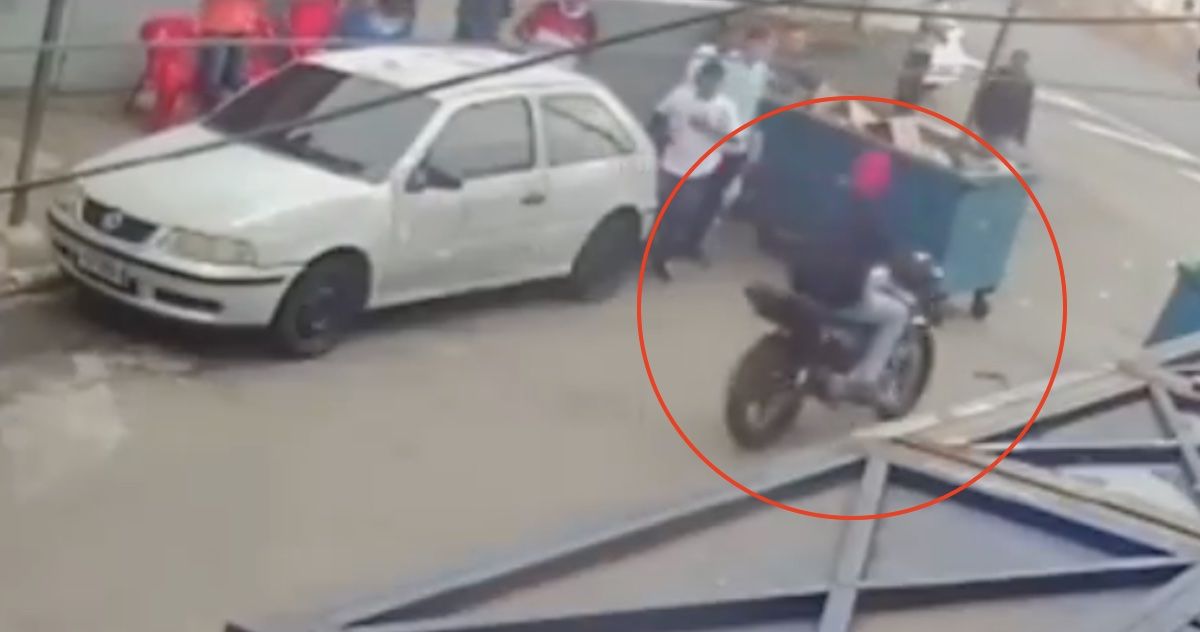 motocykl ucieczka przed policją