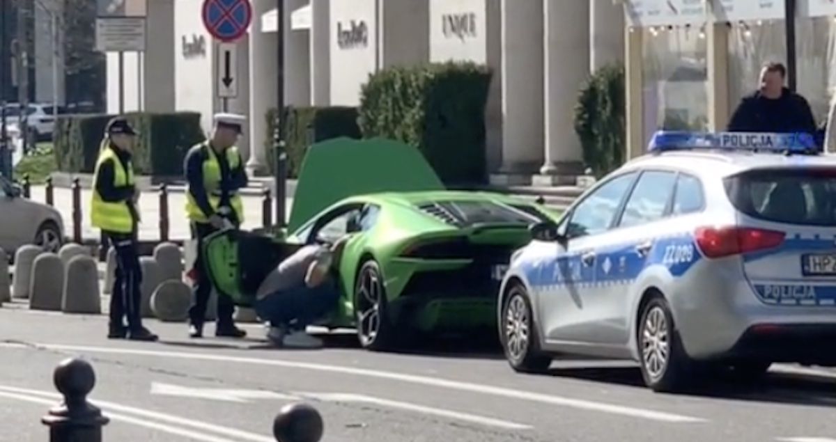Lamborghini Huracan EVO policja