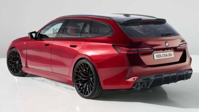 BMW M5 Touring G99 rendering