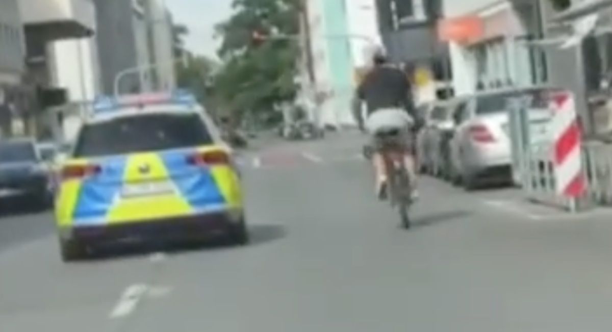 policja rowerzysta