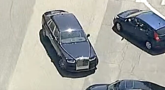 Rolls-Royce Phantom kradzież