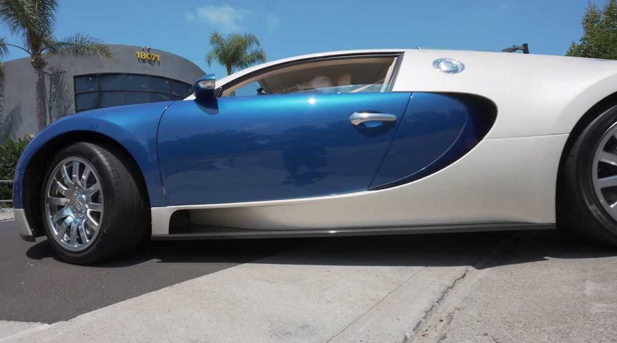 Tak wyglądają 15-letnie opony Bugatti Veyron. Ma je od nowości