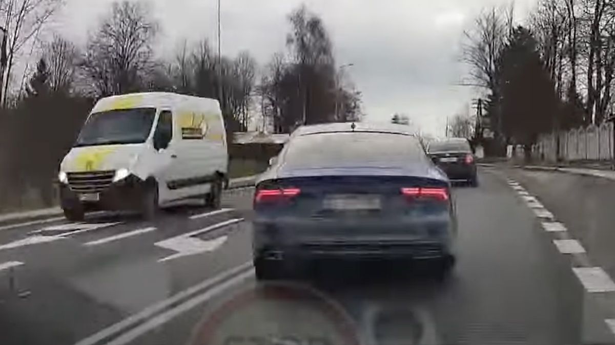 Audi A7 kolizja