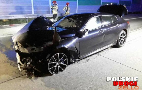 BMW Serii 8 wypadek A1