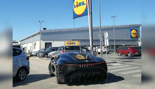 Bugatti La Voiture Noire Lidl