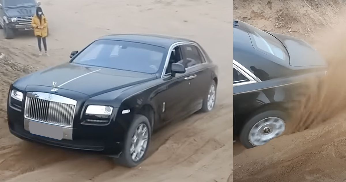 Rolls-Royce Ghost offroad