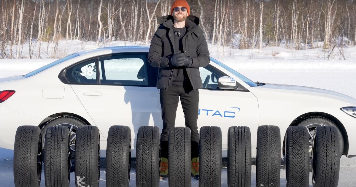 BMW Serii 3 test opon zimowych