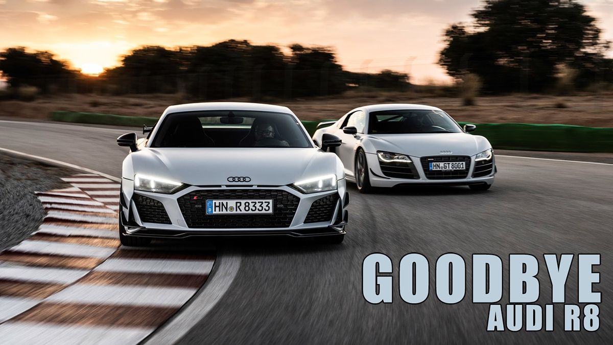 Audi R8 goodbye