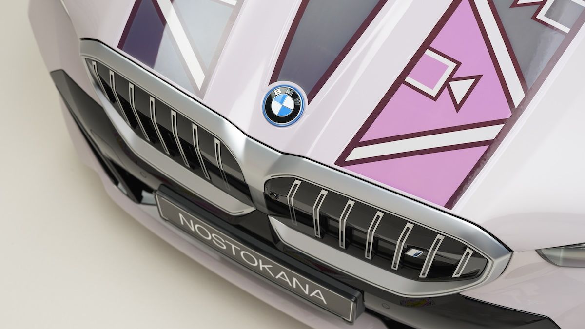 BMW i5 Flow Nostokana E Ink