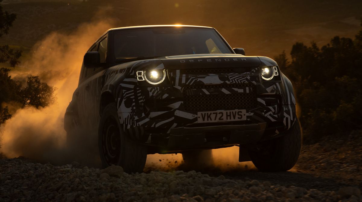 Land Rover Defender Octa - zwiastun zdjęciowy, fot. LR