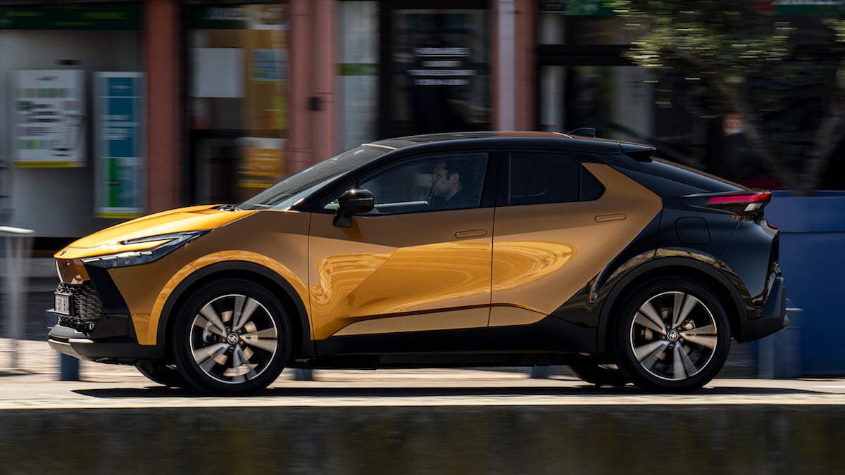 Toyota C-HR pHEV - dynamiczne, fot. Toyota
