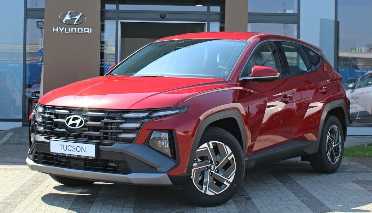 Hyundai Tucson - przód, fot. Lis Kalisz