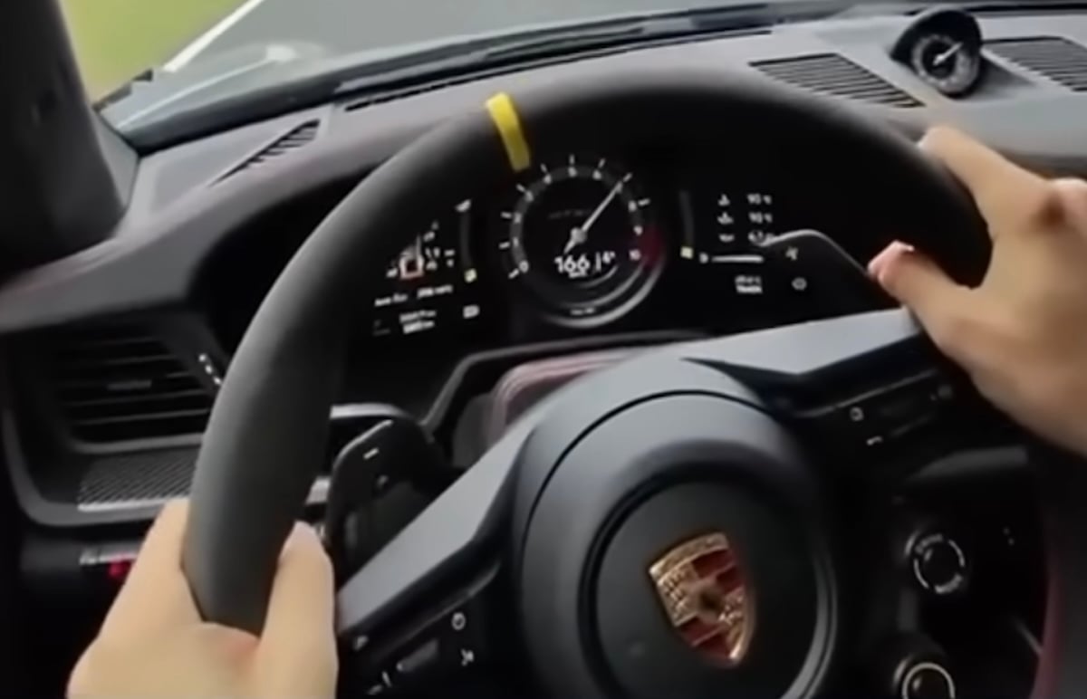 Porsche 911 GT3 RS -wypadek polskiego kierowcy, fot. YT